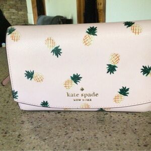 Kate Spade Pink Pineapple Print Women's Bag